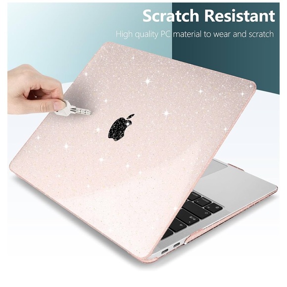 MacBook Air 13” Laptop Case Sparkly - Picture 7 of 9